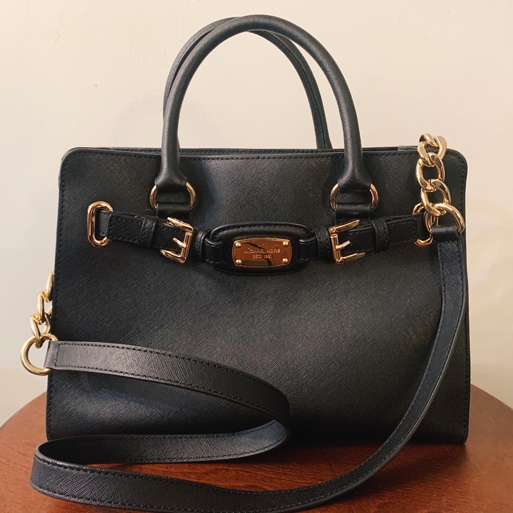 COPY - Michael Kors Black Hamilton Purse
